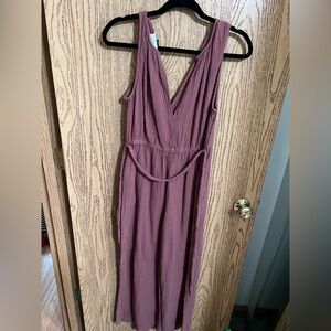 a new day Mauve Wide Leg Jumpsuit